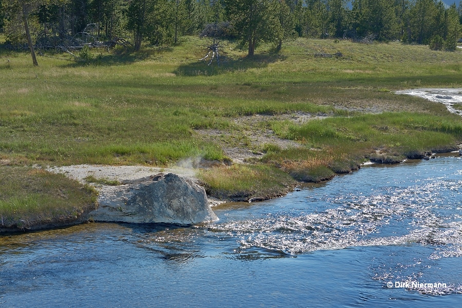 Unnamed cone near Terra Cotta Geysers Yellowstone