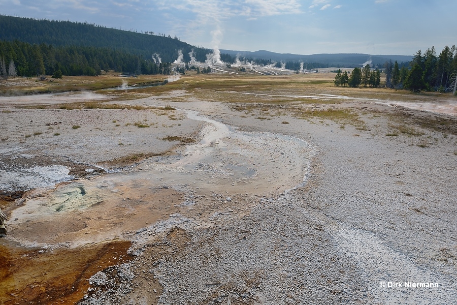 Tilt's Baby and Tilt Geyser Yellowstone