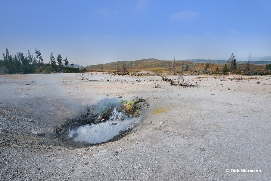 Crater Hills Yellowstone