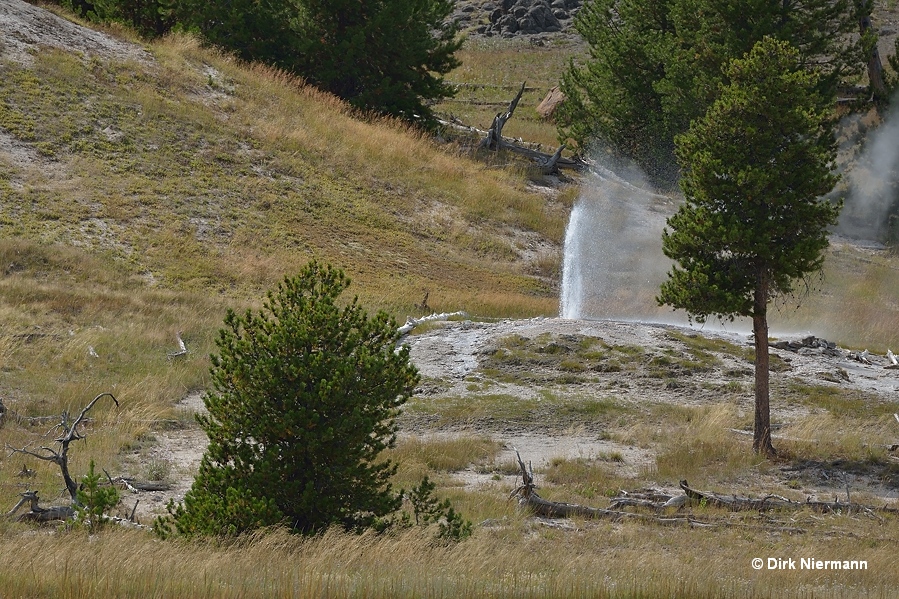 Pyramid Geyser Yellowstone