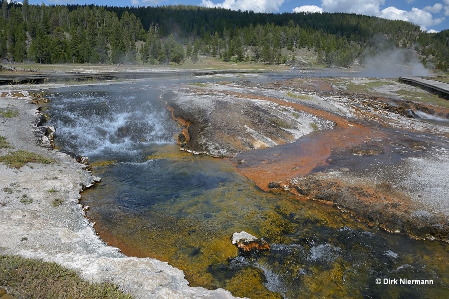 Hot Cascades Yellowstone