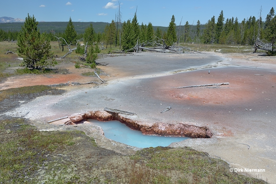 Hot spring GAPNN006, Artists' Paintpots Yellowstone