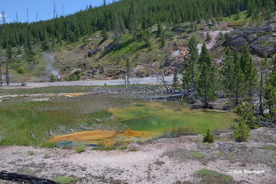 Hot spring GAPNN023, Artists' Paintpots Yellowstone