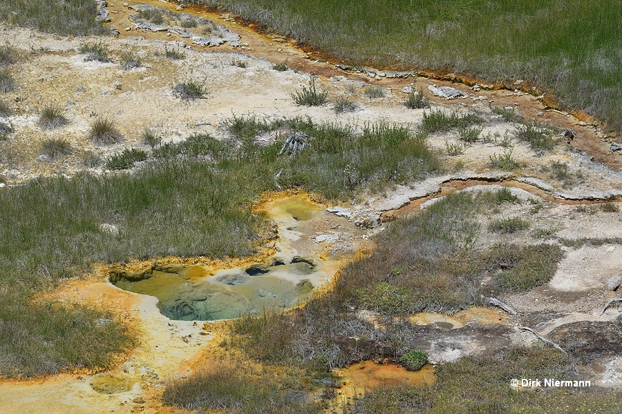 Hot springs GAPNN030, GAPNN031 Artists' Paintpots Yellowstone