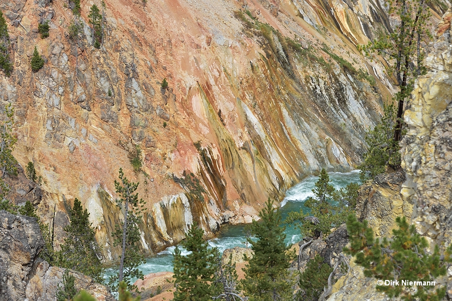 Hot springs northeast of Artist Point