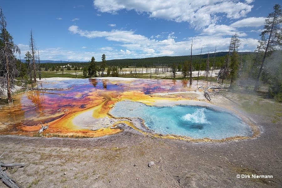 Firehole Spring Yellowstone