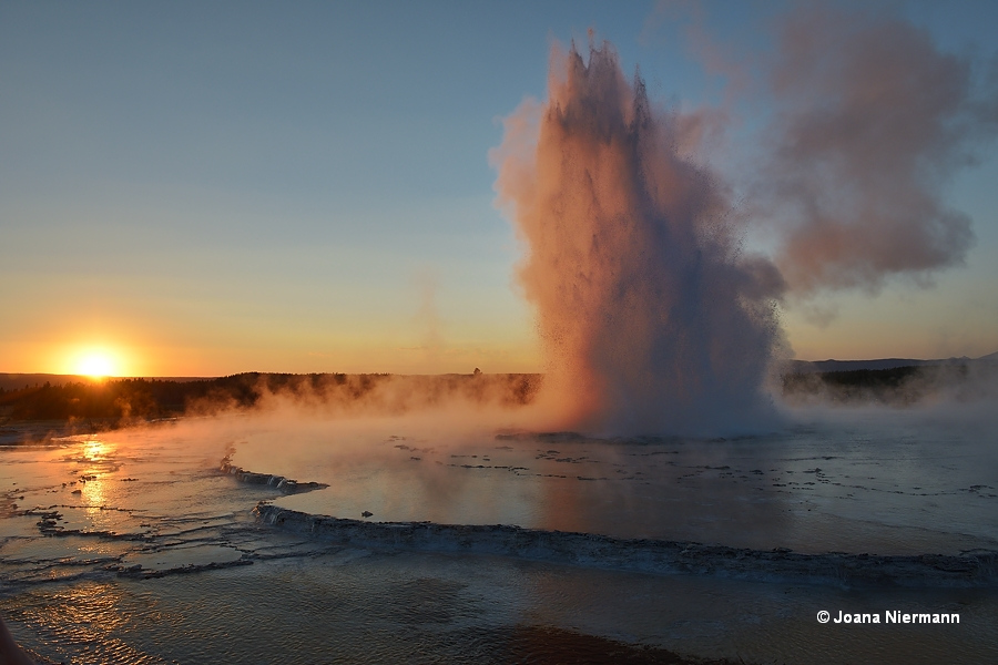 Great Fountain Geyser Yellowstone