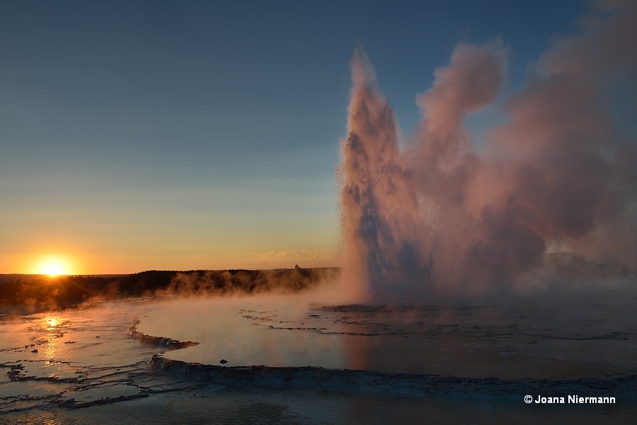 Great Fountain Geyser Yellowstone