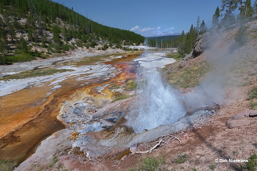 Big Bowl Geyser Yellowstone