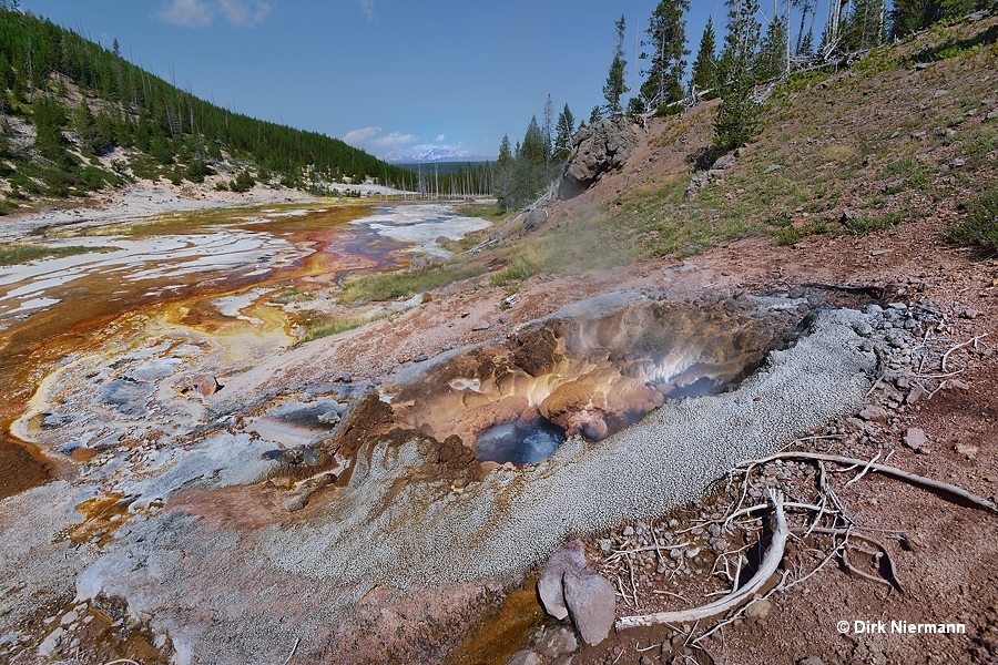 Big Bowl Geyser Yellowstone