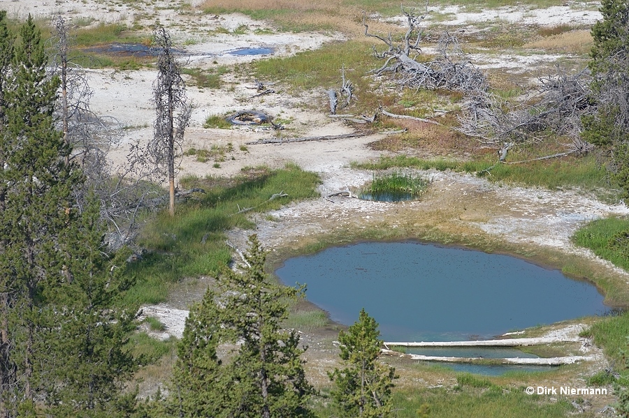Butterfly Spring and Peanut Pool Yellowstone