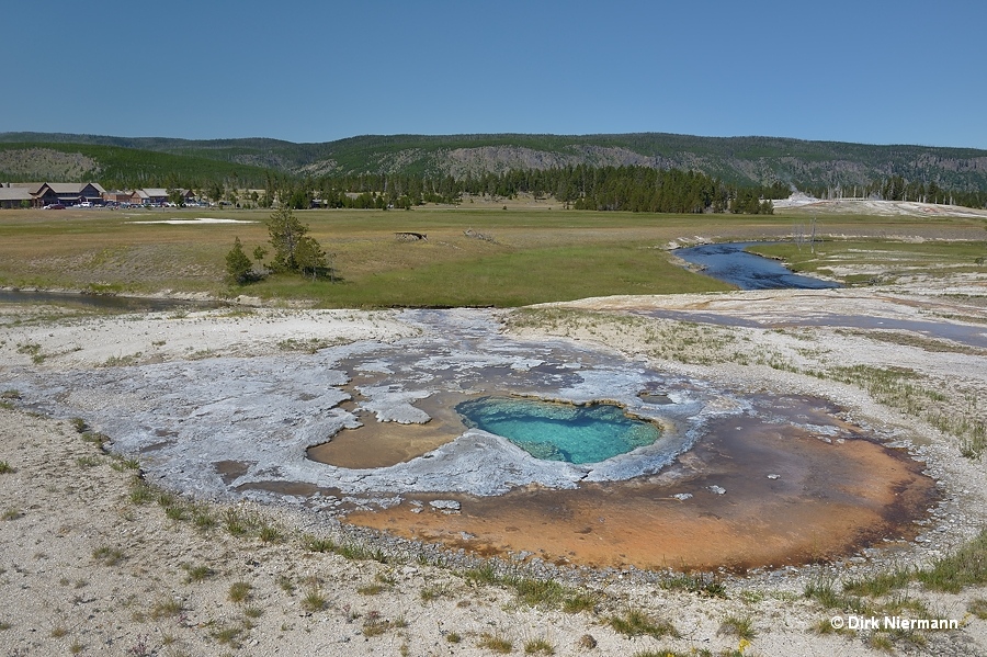 Depression Geyser Yellowstone