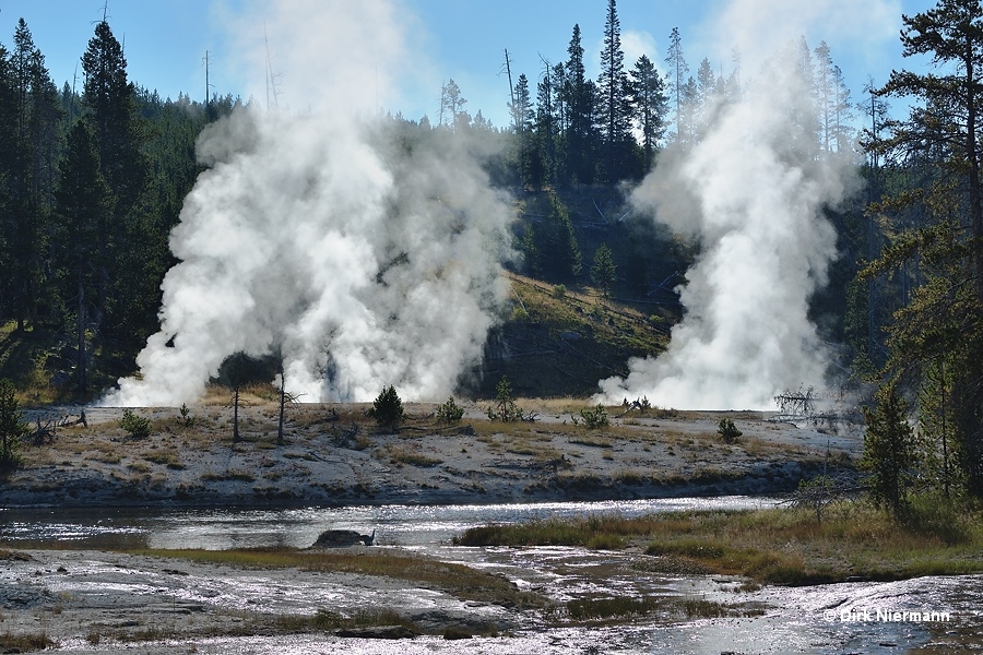 Purple Pools Yellowstone