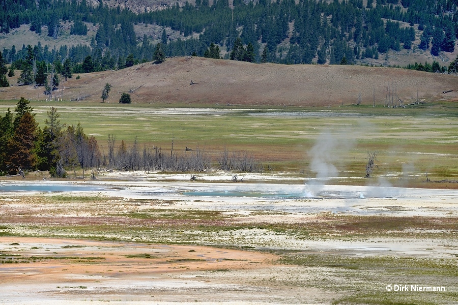 Deep Blue Geyser Yellowstone