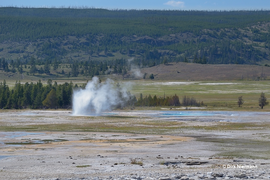Drain Geyser Yellowstone