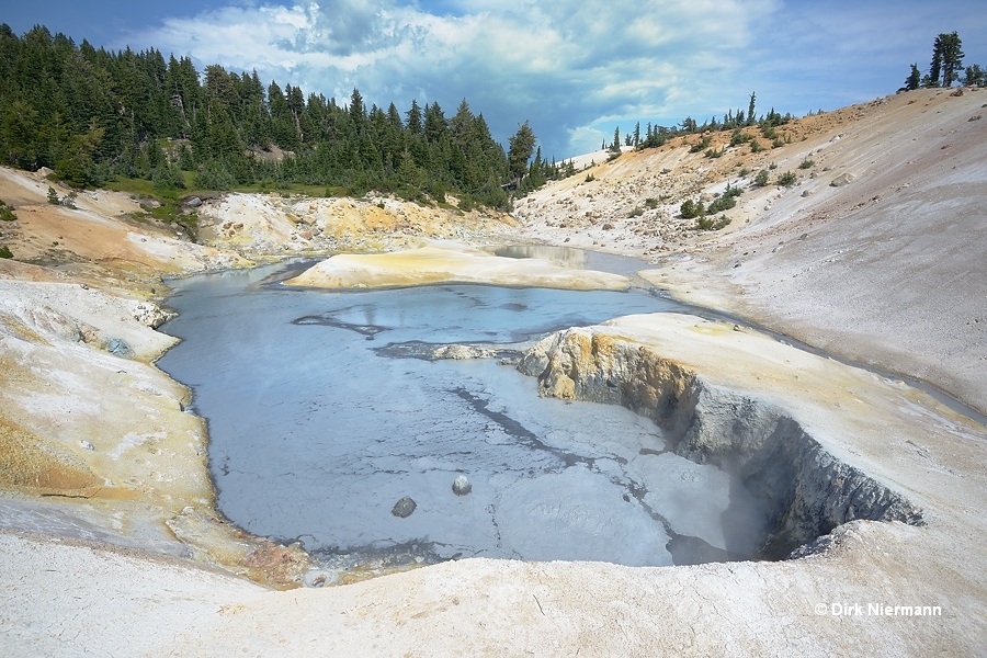 East Pyrite Pool, Bumpass Hell, Lassen Volcanic