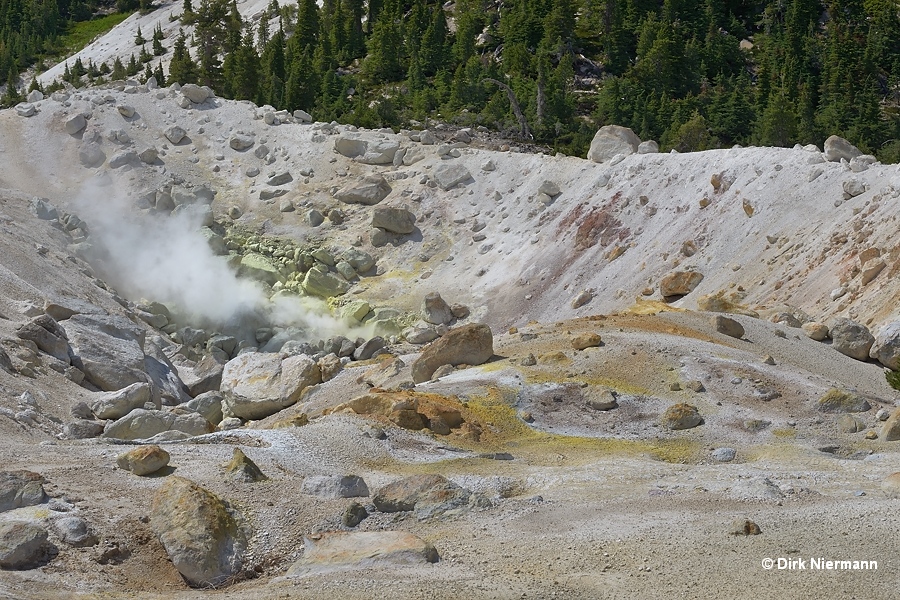 Fumarole, Bumpass Hell, Lassen Volcanic