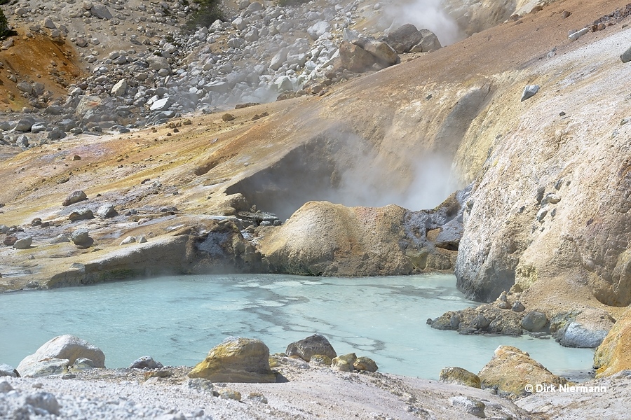 Hot Spring, Bumpass Hell, Lassen Volcanic