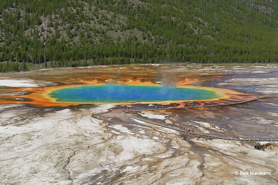 Grand Prismatic Spring Yellowstone