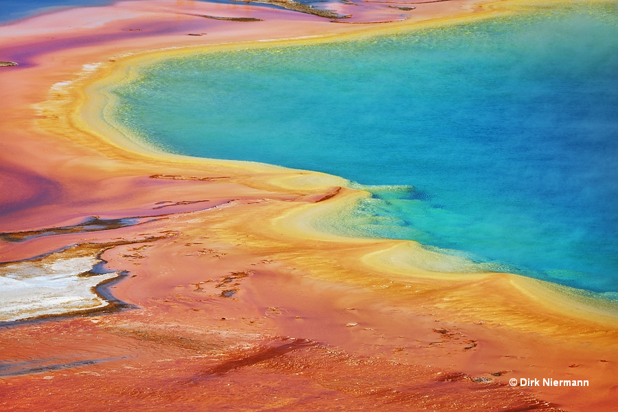 Grand Prismatic Spring Northwest Rim