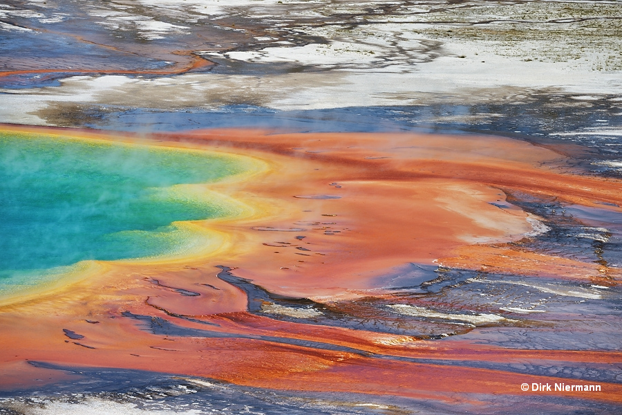 Grand Prismatic Spring Southeast Rim