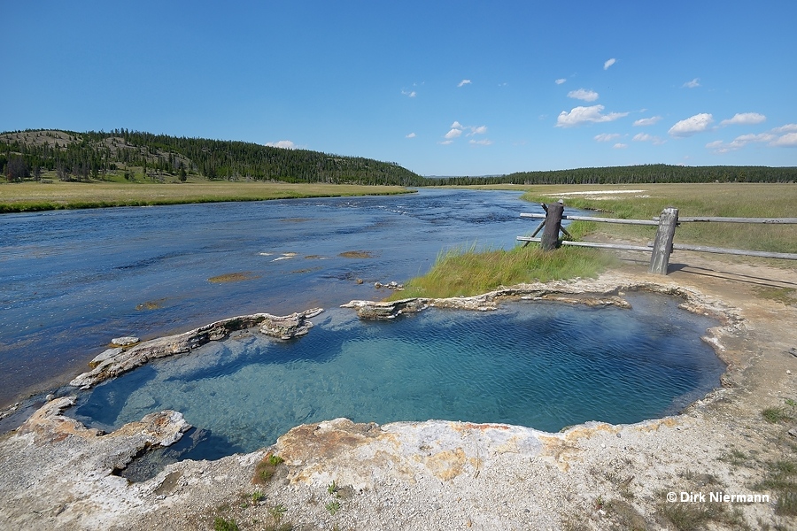 Maiden's Grave Spring Yellowstone