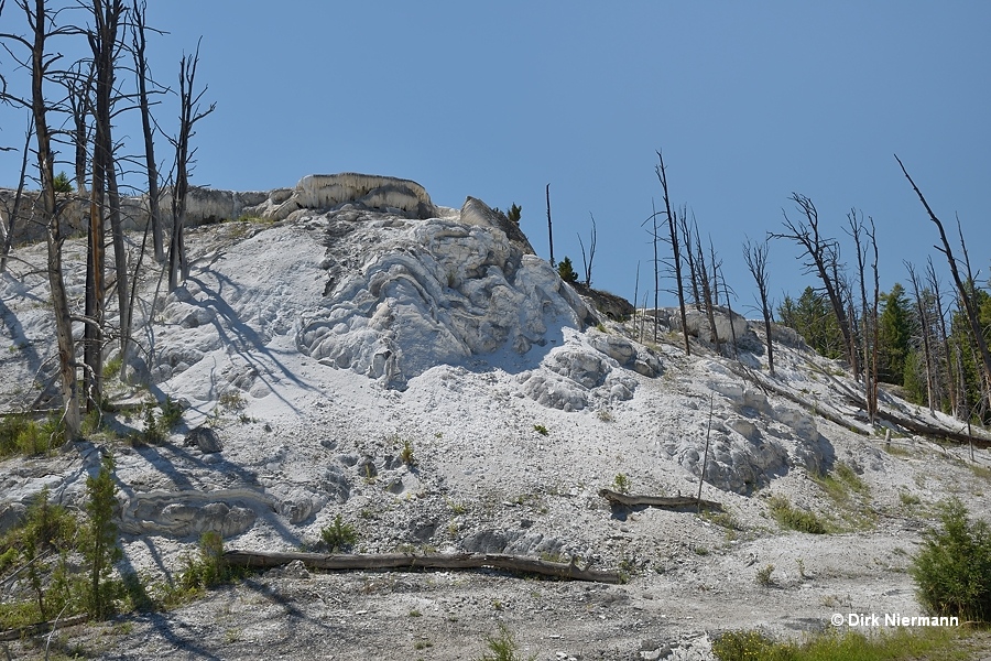 New Highland Terrace, Mammoth Hot Springs Yellowstone