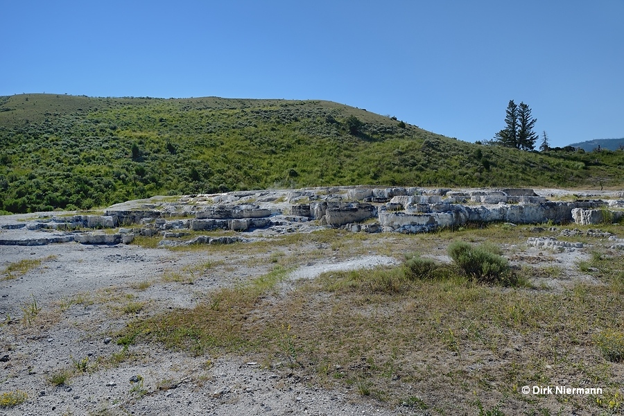 Opal Terrace Mammoth Hot Springs Yellowstone