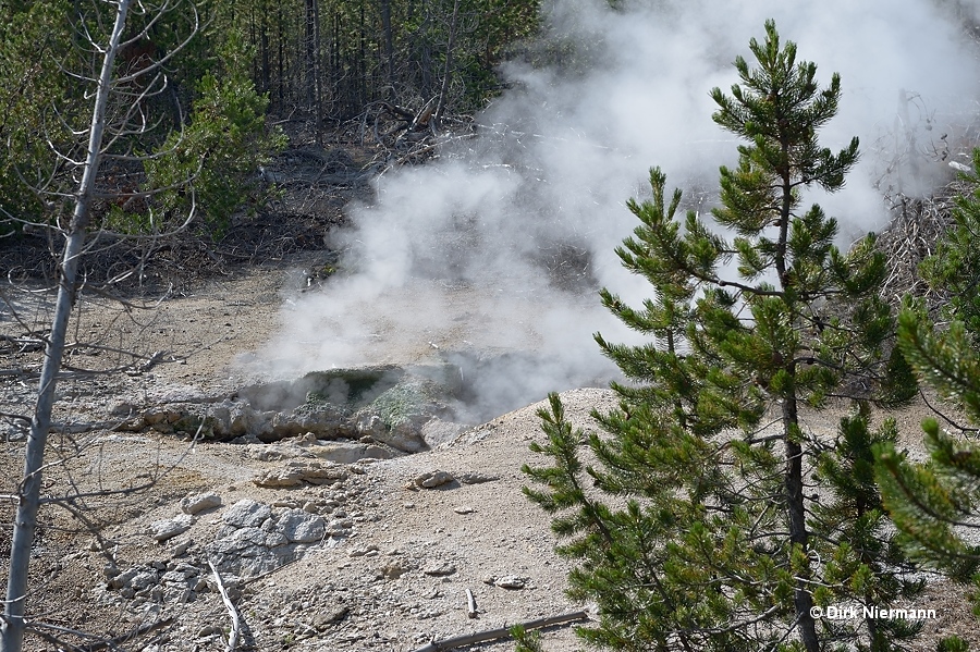 Arch Steam Vent Yellowstone
