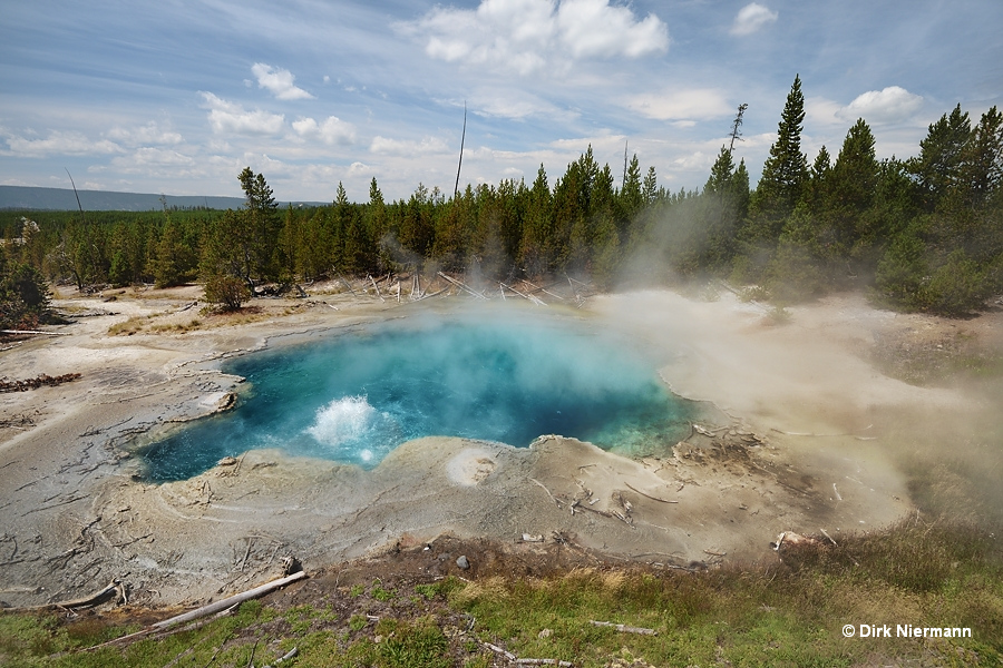 Emerald Spring Yellowstone