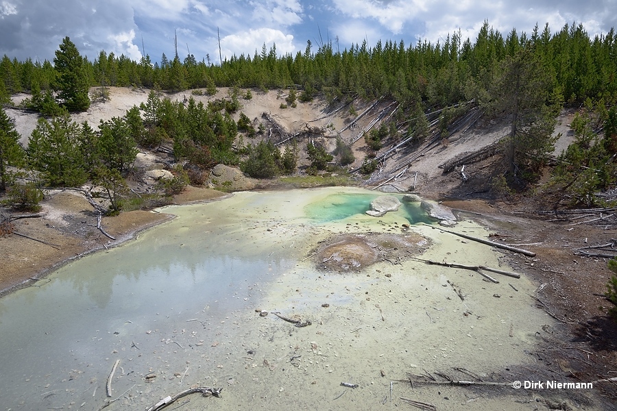 Monarch Geyser Yellowstone