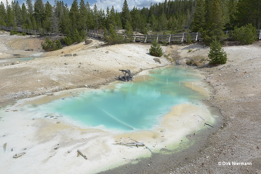 Cerulean Pool Yellowstone
