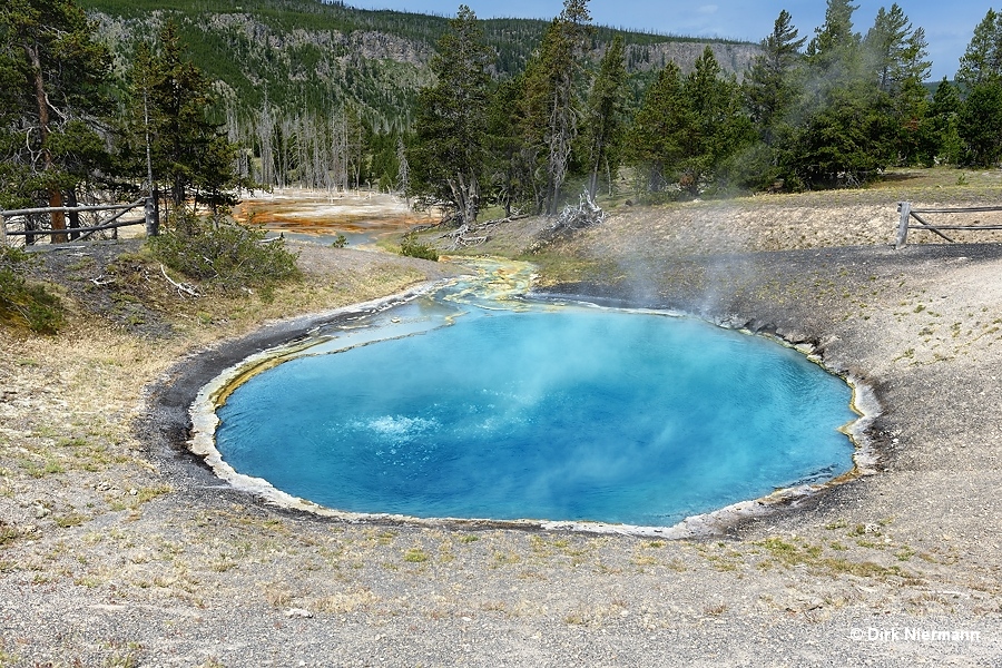 Black Sand Pool Yellowstone