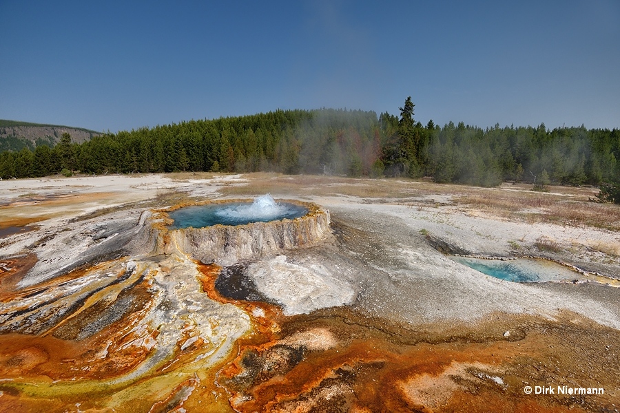 Punch Bowl Spring Yellowstone