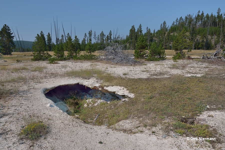 Rabbit Creek cave Yellowstone