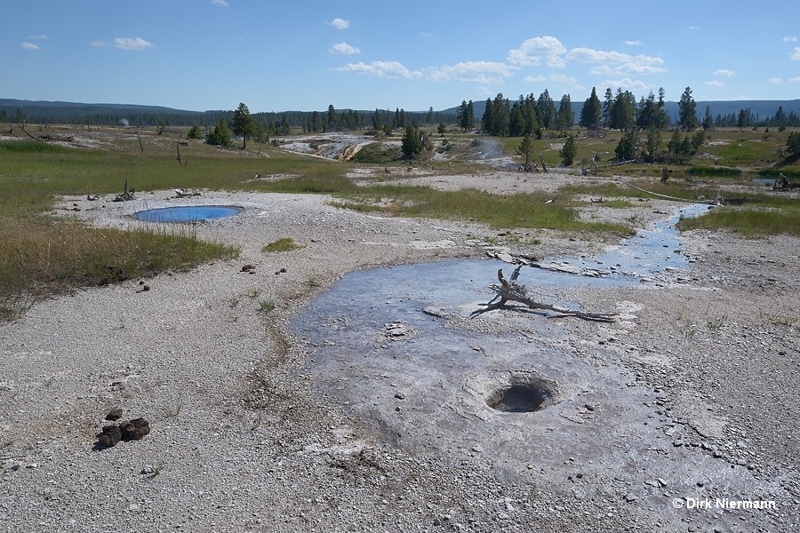 Blizzard Geyser Yellowstone