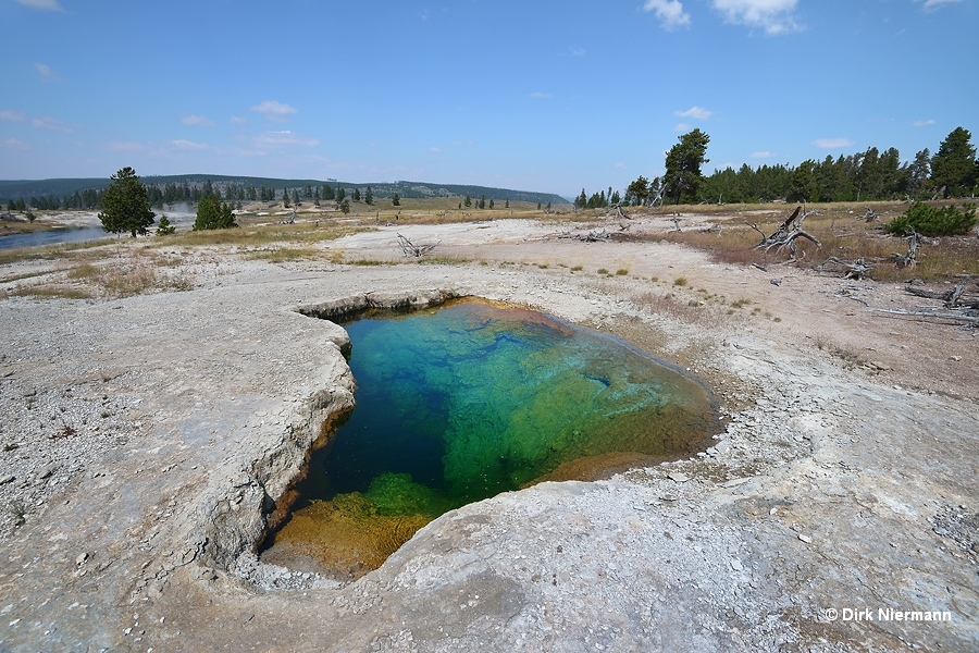 Diadem Spring Yellowstone