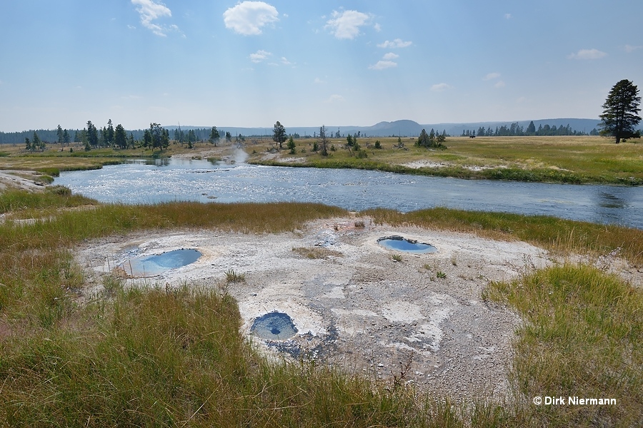 Blurble Geyser Yellowstone