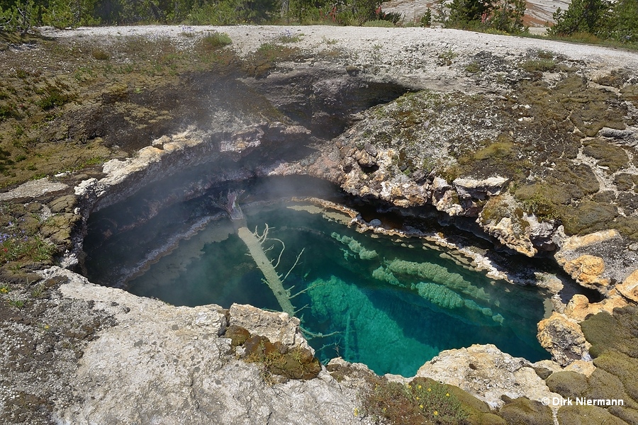 Impenetrable Spring Shoshone Basin Yellowstone