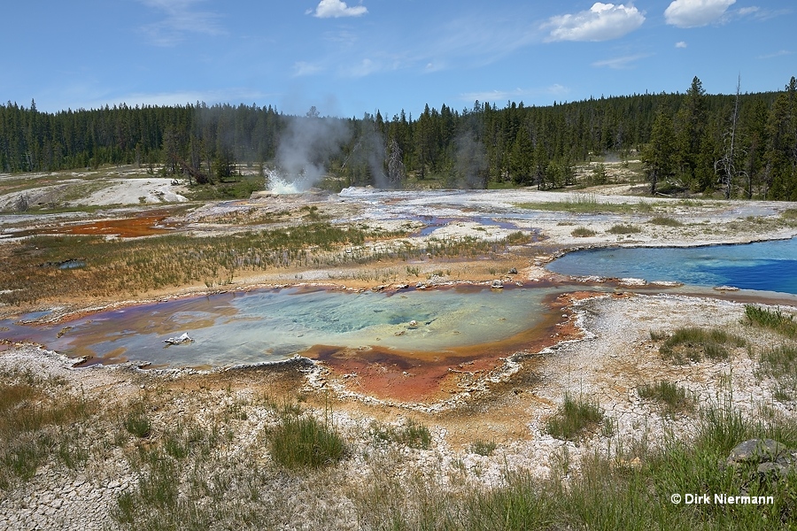 Iron Spring, Shoshone Basin Yellowstone