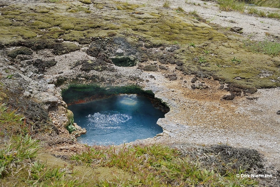 Skylight Geyser Shoshone Basin Yellowstone