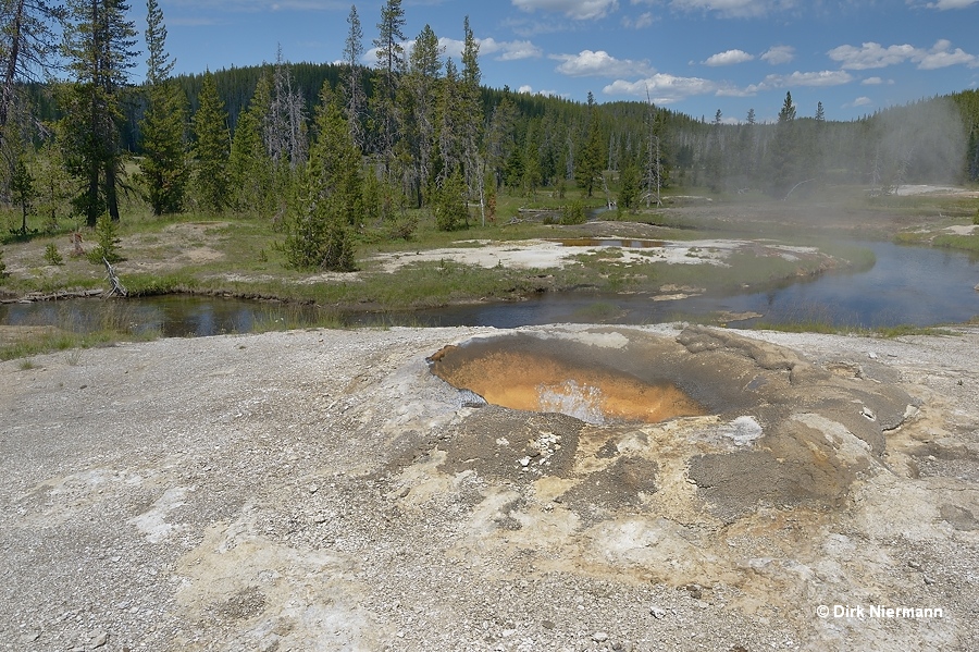 Soap Kettle Shoshone Basin Yellowstone