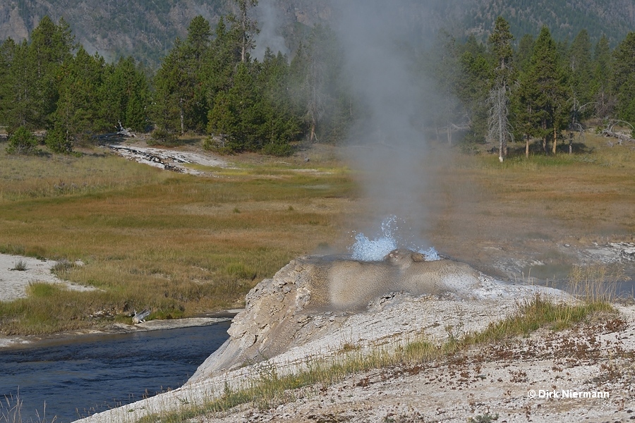 Deleted Teakettle Geyser Yellowstone
