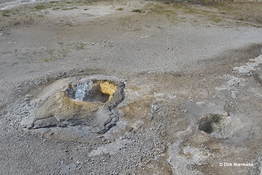 Thumping Hole Geyser Yellowstone