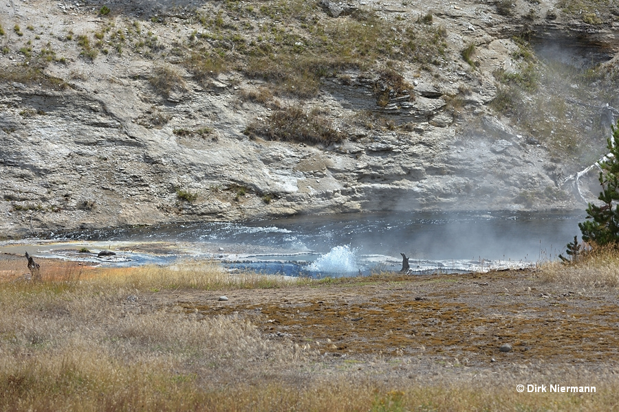 Fantail Geyser Yellowstone