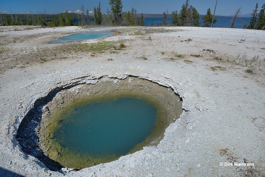 Oil Slick Pool Yellowstone