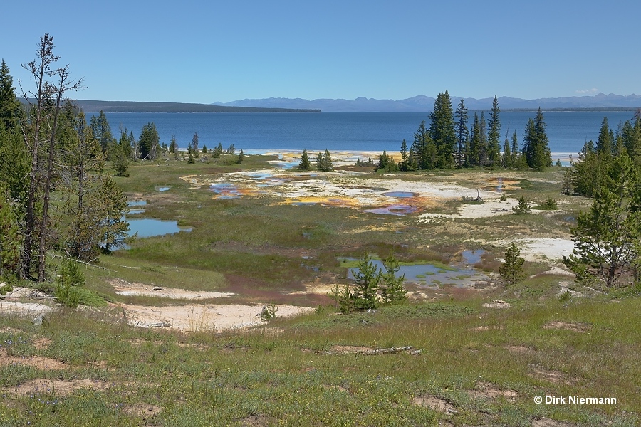 Potts Hot Spring Basin Yellowstone